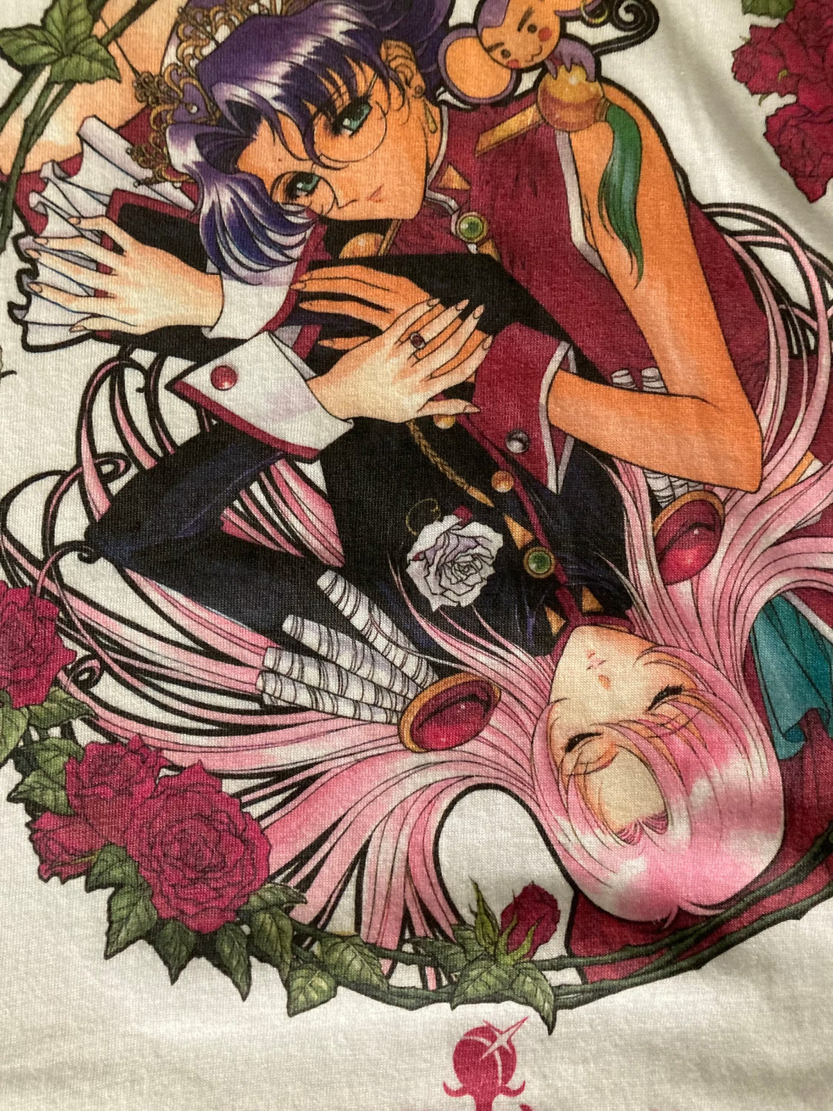 REVOLUTIONARY GIRL UTENA Utena & Anthy Anime UNISEX t shirt - high quality print gallery