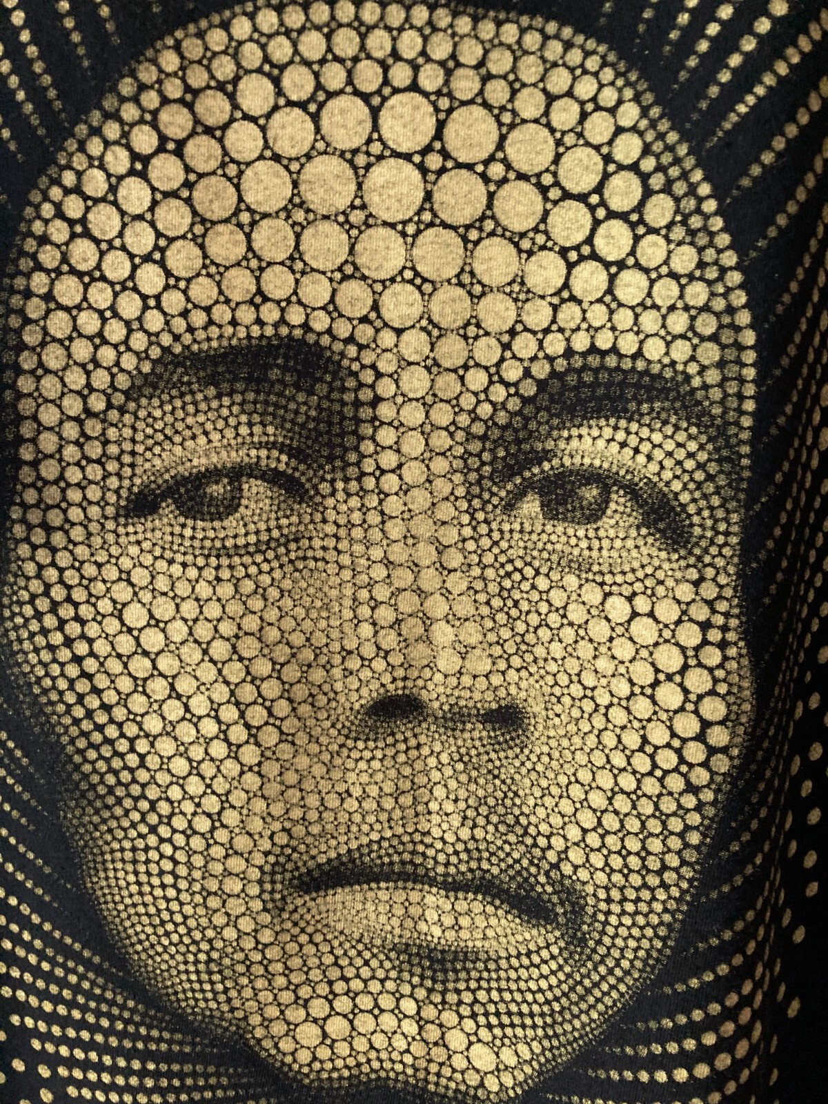RARE Vintage ? Bob Marley 3D T-Shirt Digital Graphic Illusion Sz M Ben Heine EC gallery