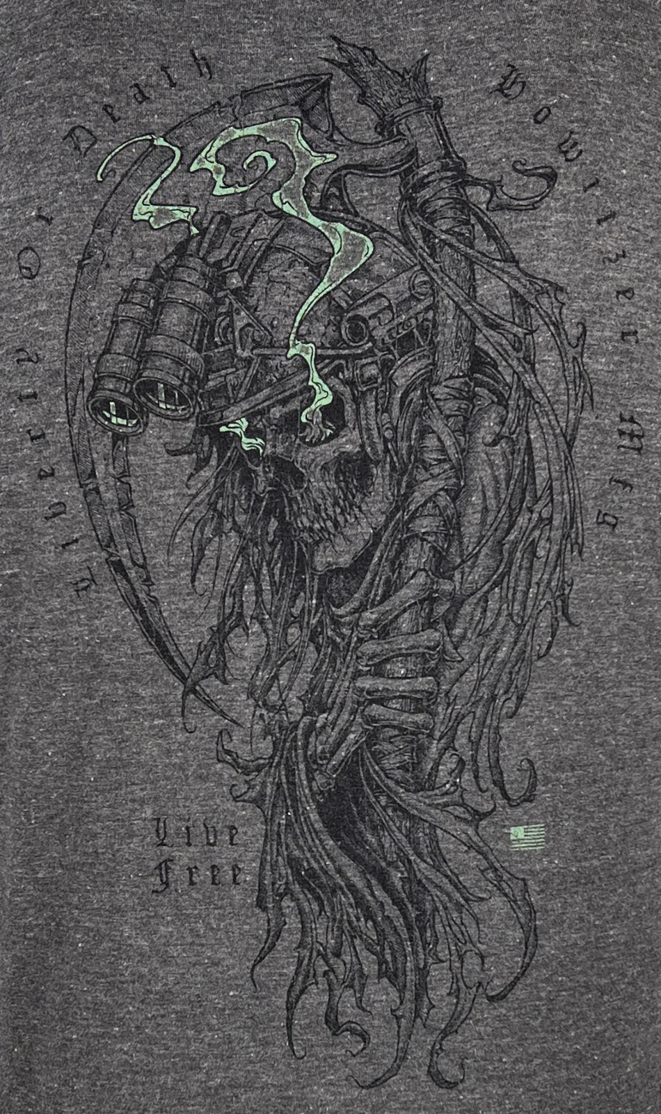 Howitzer Style Men's T-Shirt Liberty Reaper Military Grunt MFG gallery