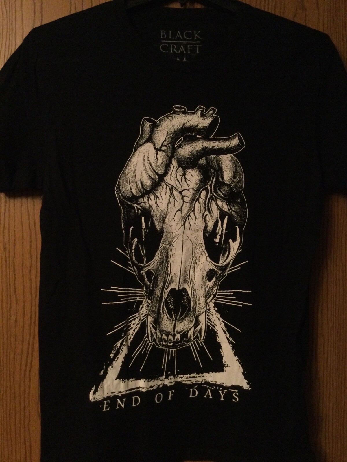 Black Craft Cult - “End Of Days” - Black Shirt - M - Gothic gallery