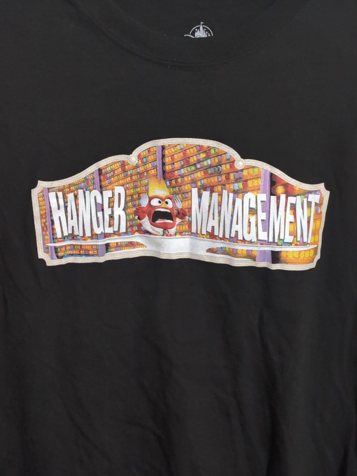 Disney Pixar Fest Inside Out Anger Hanger Management Unisex Shirt Size Large gallery