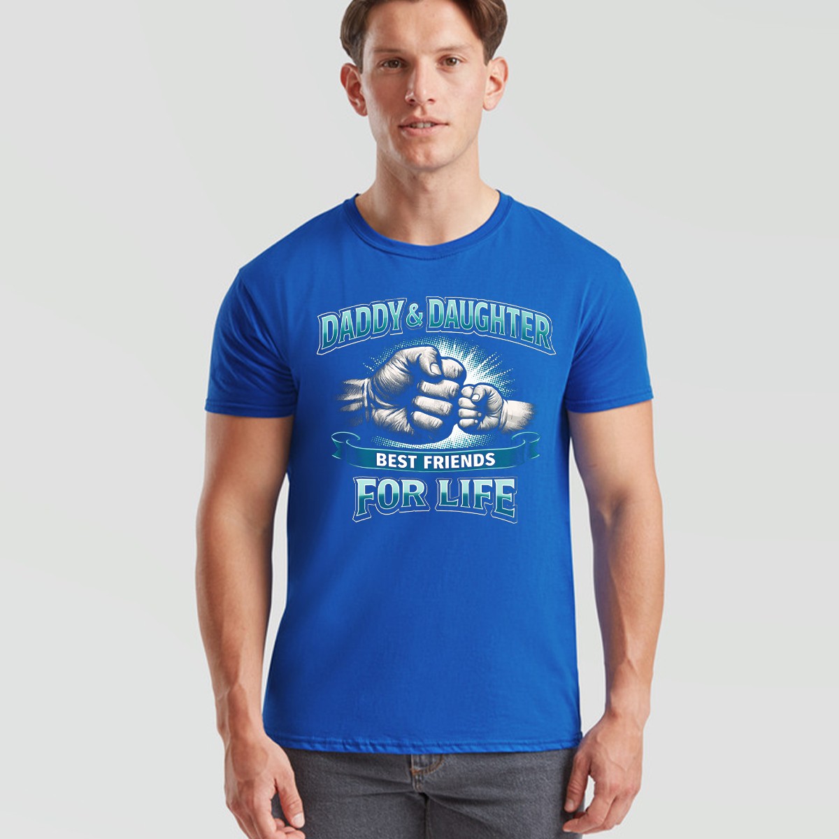 Daddy And Daughter Mens T Shirt Best Friends For Life Dad Fathers Day Tee gallery