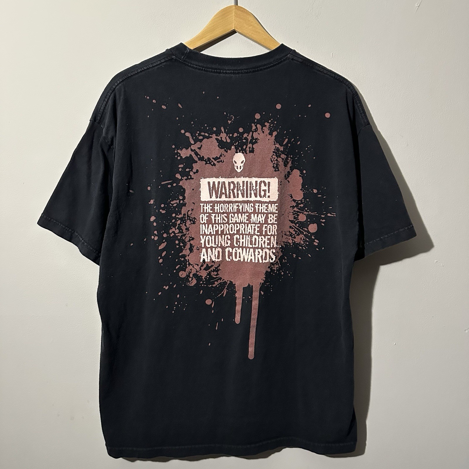 Vintage Y2K Splatterhouse T Shirt Size XL 2010 Horror Video Game Promo Namco gallery
