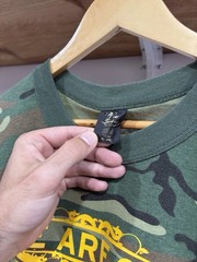 Vintage 90s United Mine Workers of America Camo T-Shirt Size XL Made In USA