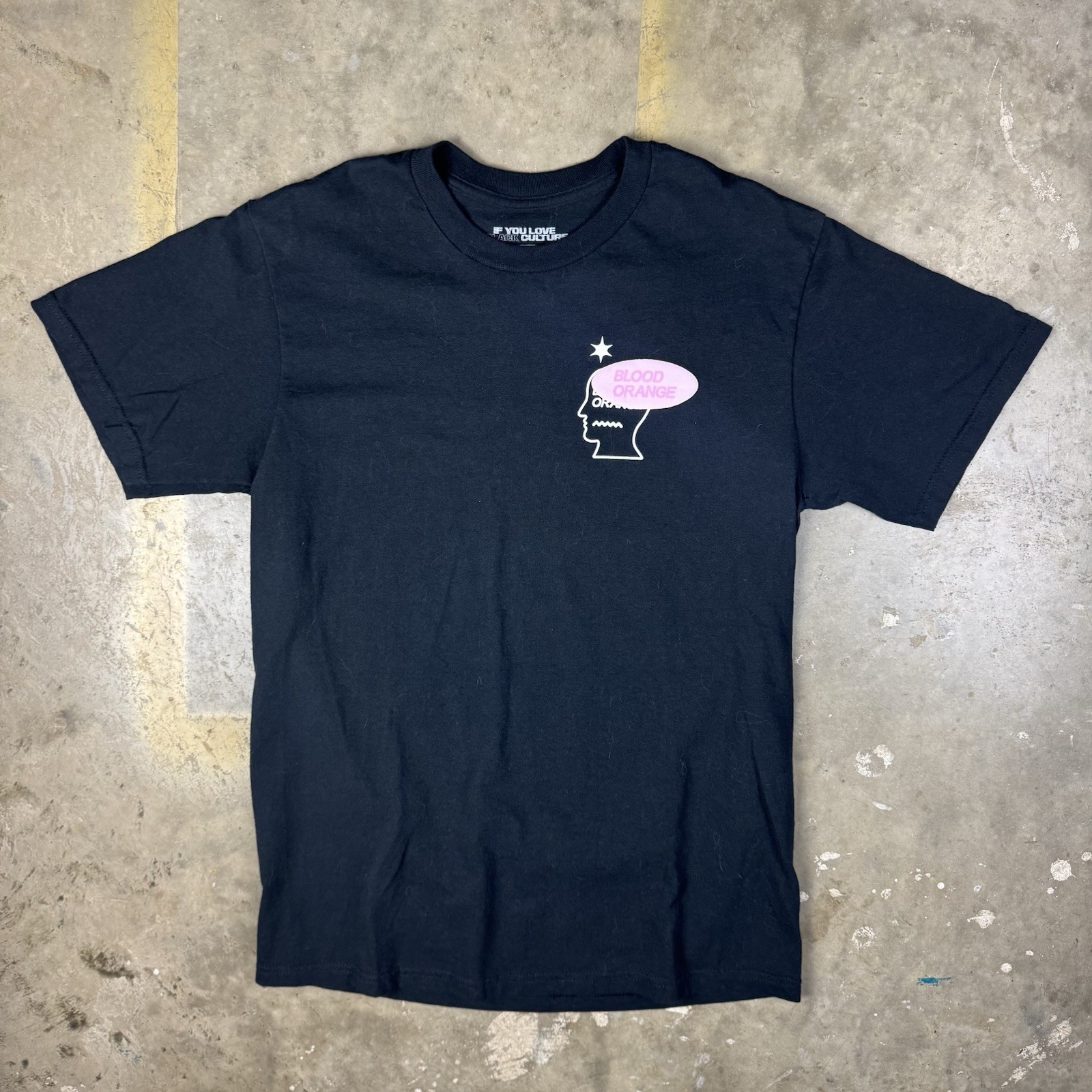 Brain Dead x Blood Orange T-Shirt Size Medium Protect Black Lives Indie Shoegaze