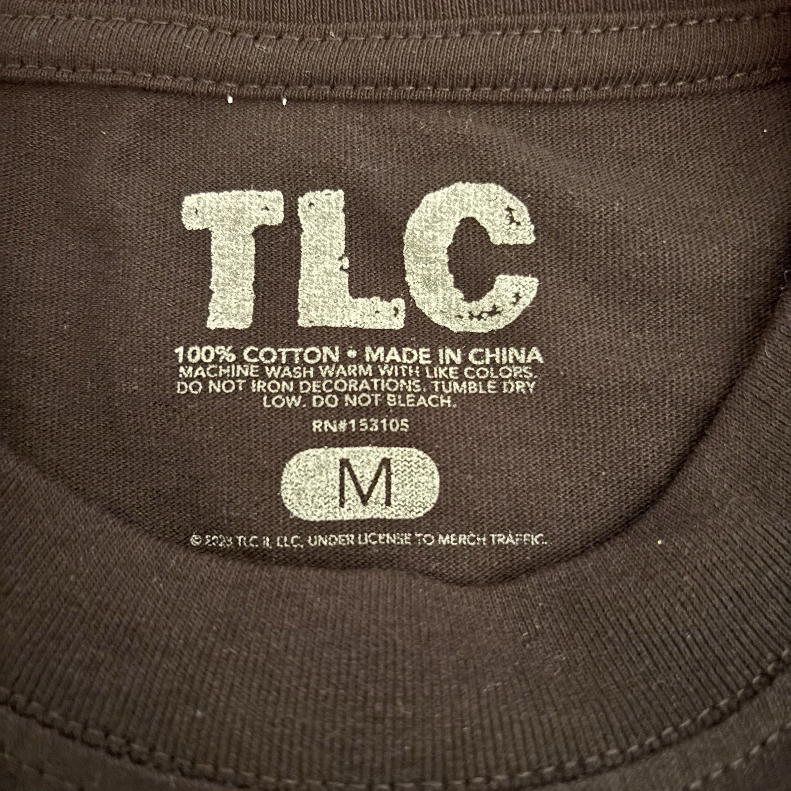 NWOT TLC Fan Mail T Shirt Size Medium Band Tee 90s Hip Hop Rap Music Retro Tee gallery