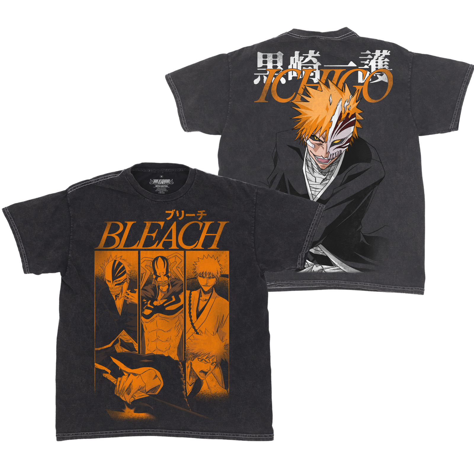 BLEACH Hollow Ichigo Jumbo Collage Mineral Comfort Colors T-Shirt