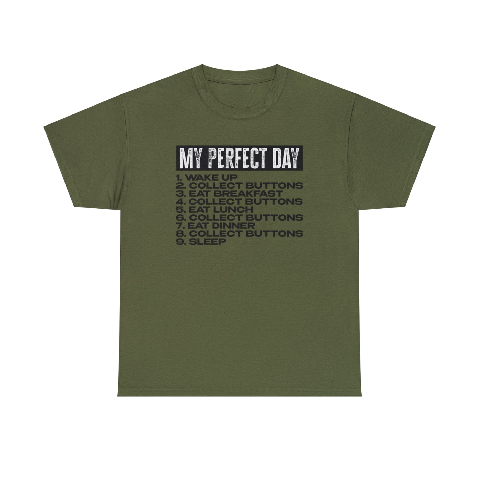 Button Collector Collection Shirt Gifts Tshirt Tee Crew Neck Quotes Men Unisex gallery