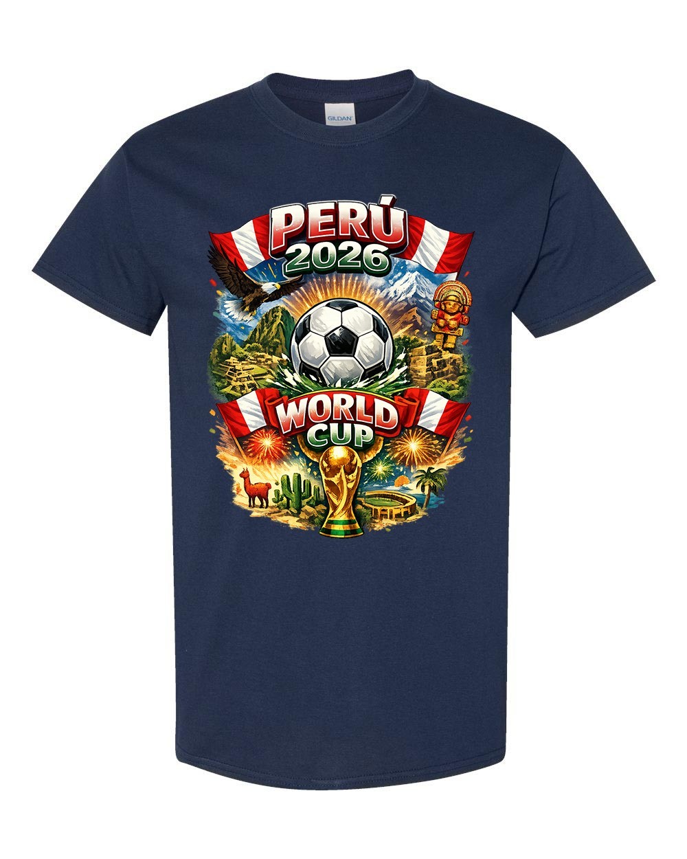 Peru Soccer 2026 World Cup Style Unisex T-Shirt German Fan Shirt Football gallery