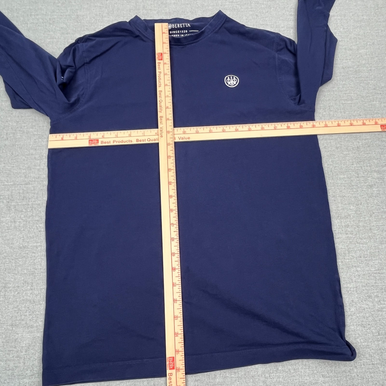 Beretta Long Sleeve USA T Shirt M Blue Logo Graphic Tactical Hunting Outdoor gallery