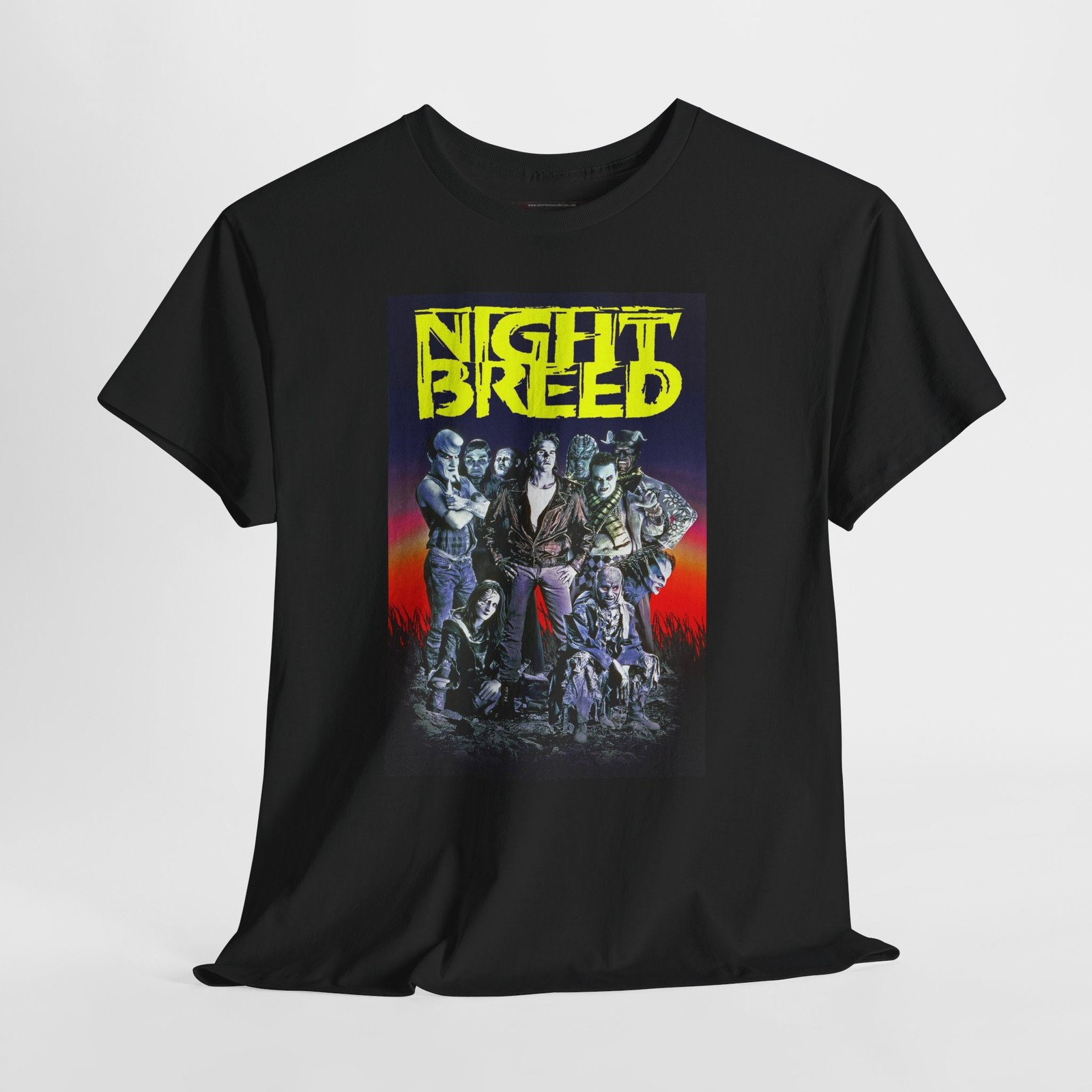 Night Breed 1990 Retro Movie Poster Horror Unisex Graphic T-Shirt gallery