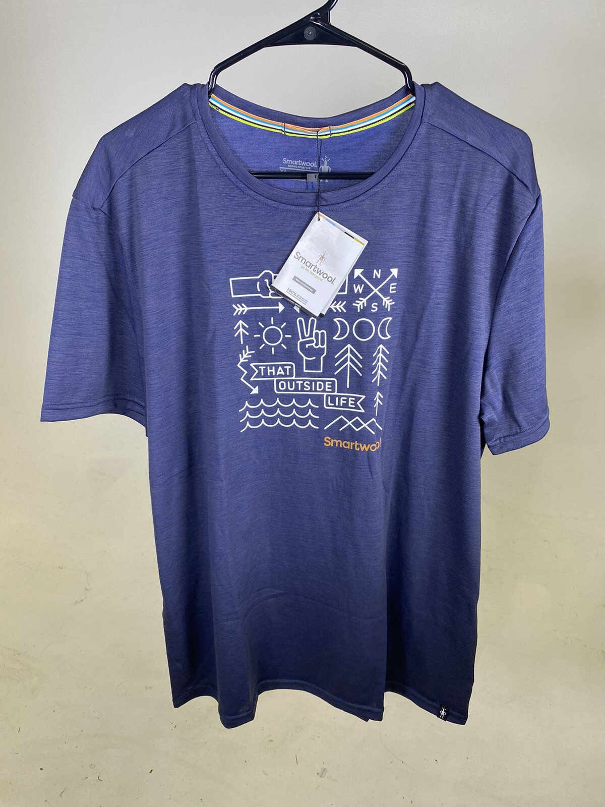Smartwool Sport 150 Short Sleeve Men's Graphic T Sizes - S, M, L, XL, XXL - NEW gallery