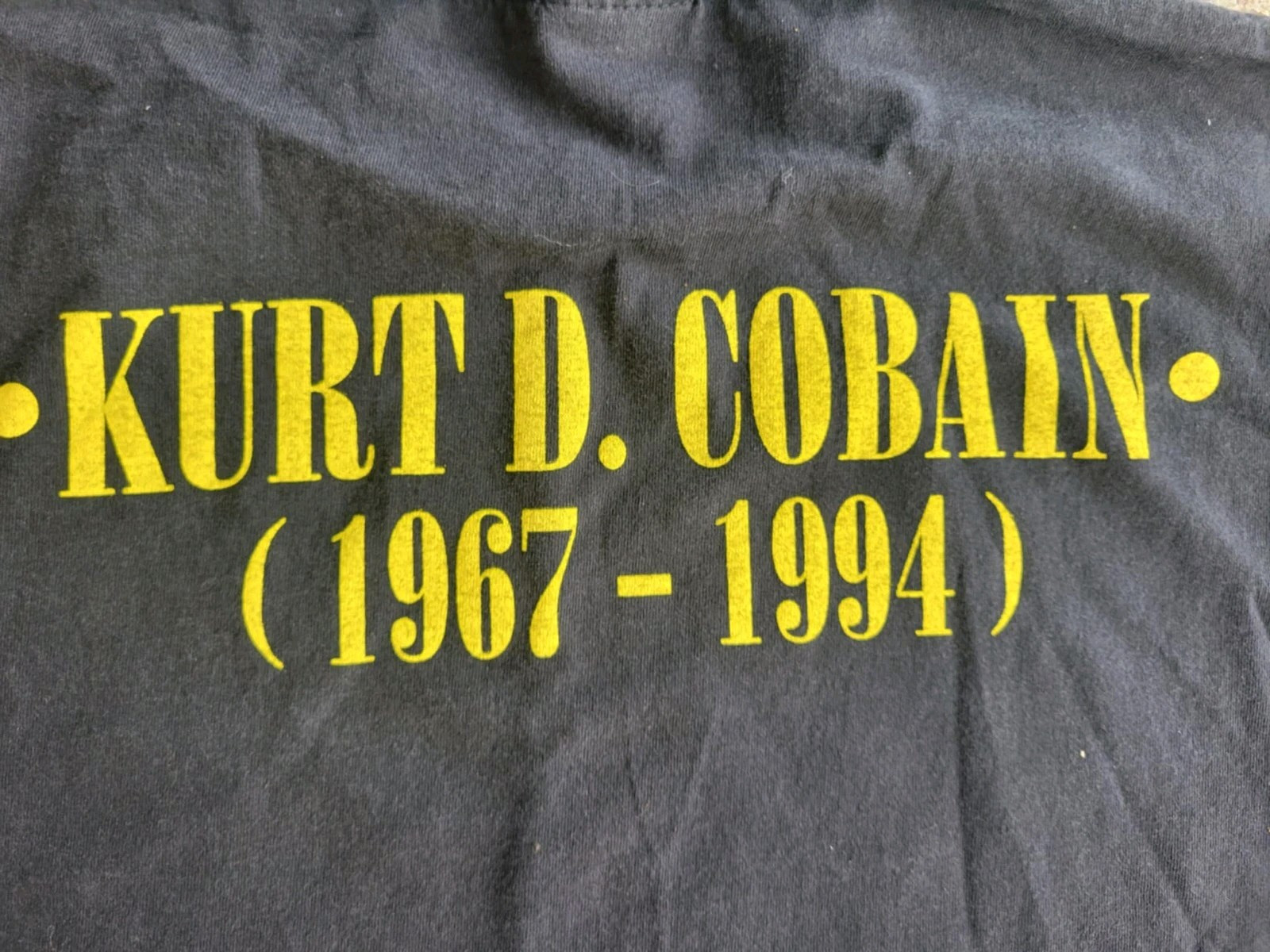 1999 Kurt Cobain Nirvana The End of Music Angel Wings Shirt Large Modern Boot gallery