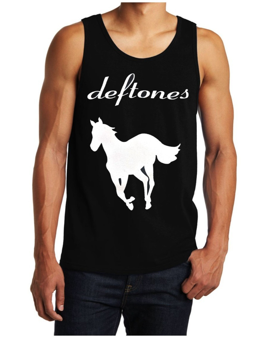 Deftones White Pony Rock Band Black Tank Top Men’s Sizes