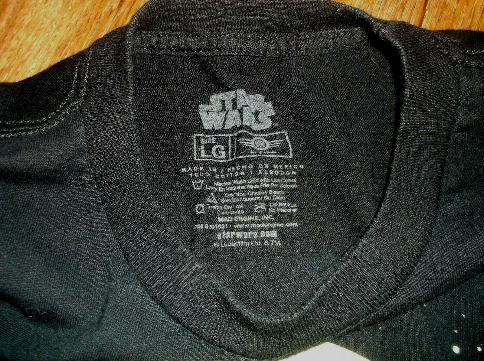 Star Wars Visit The Death Star It's No Moon T Shirt Sz Large L 100% Cotton gallery