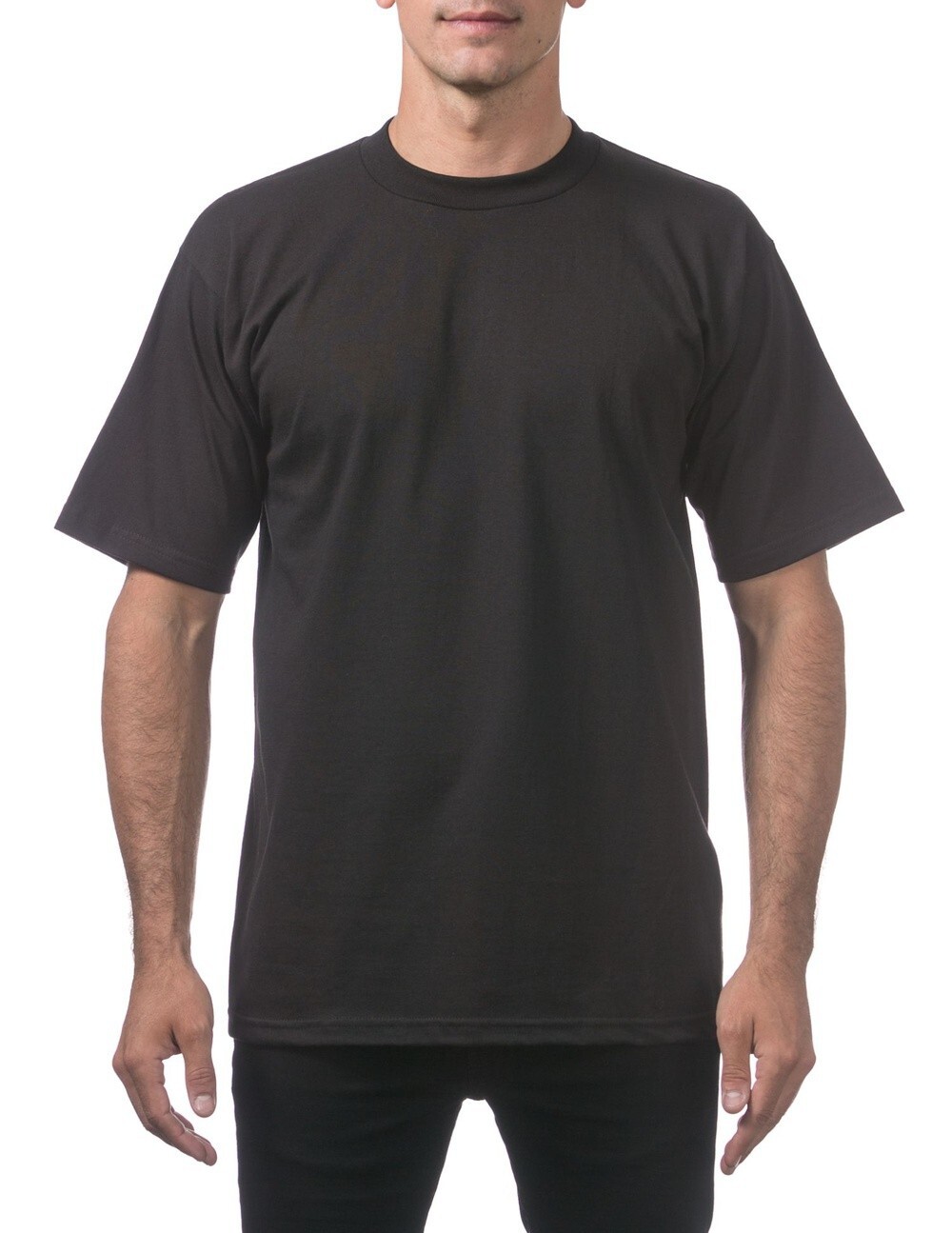 Pro Club Men’s Heavyweight Short Sleeve Crew Neck T-Shirt-Sizes (M-2XL)