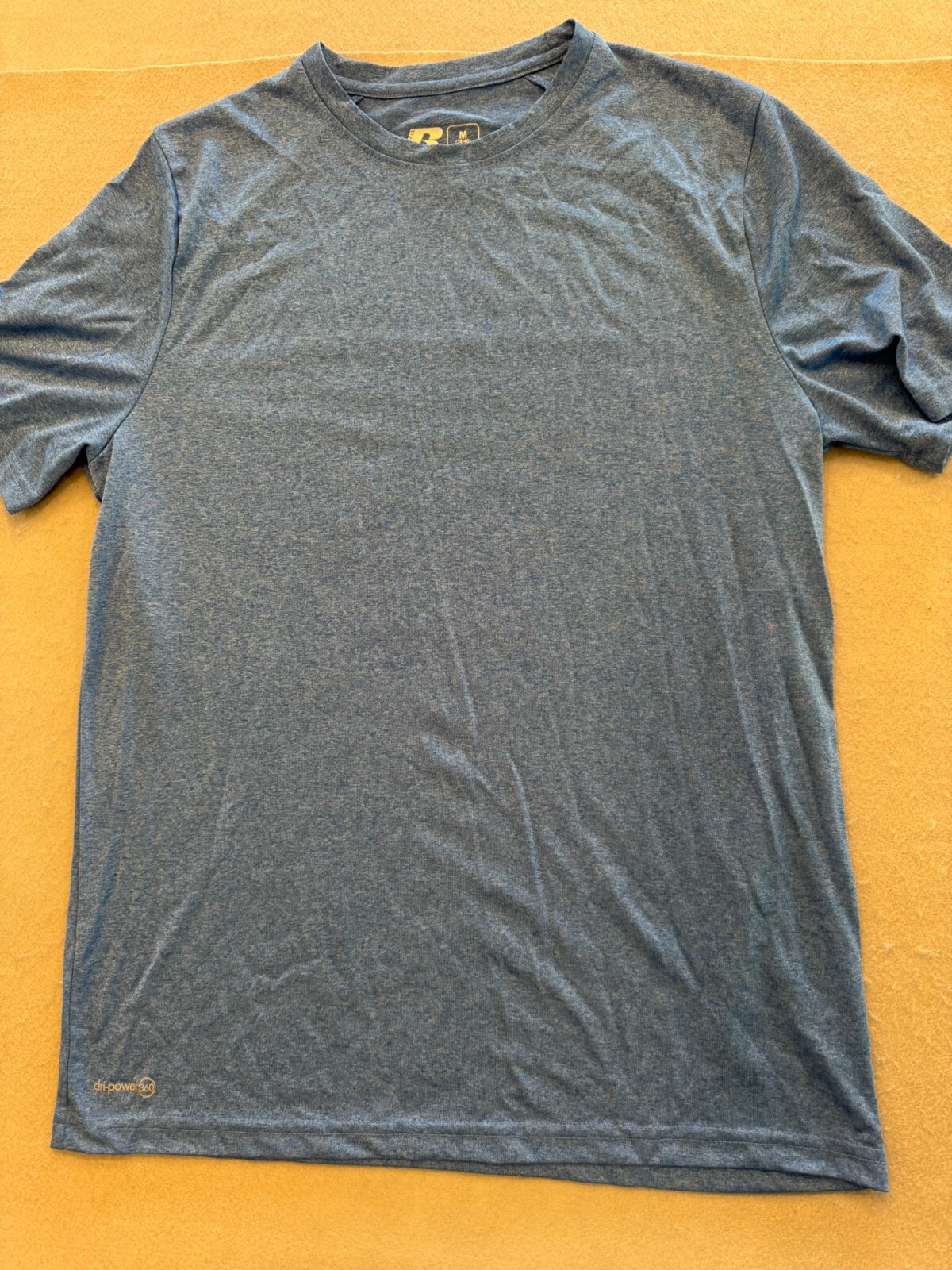 Russell T Shirt Men's Medium Training Fit Blue Activewear Casual Tee gallery