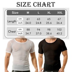 Mens Mesh Sheer See Through Undershirts Sports Casual Sexy T-Shirts Tank Tops