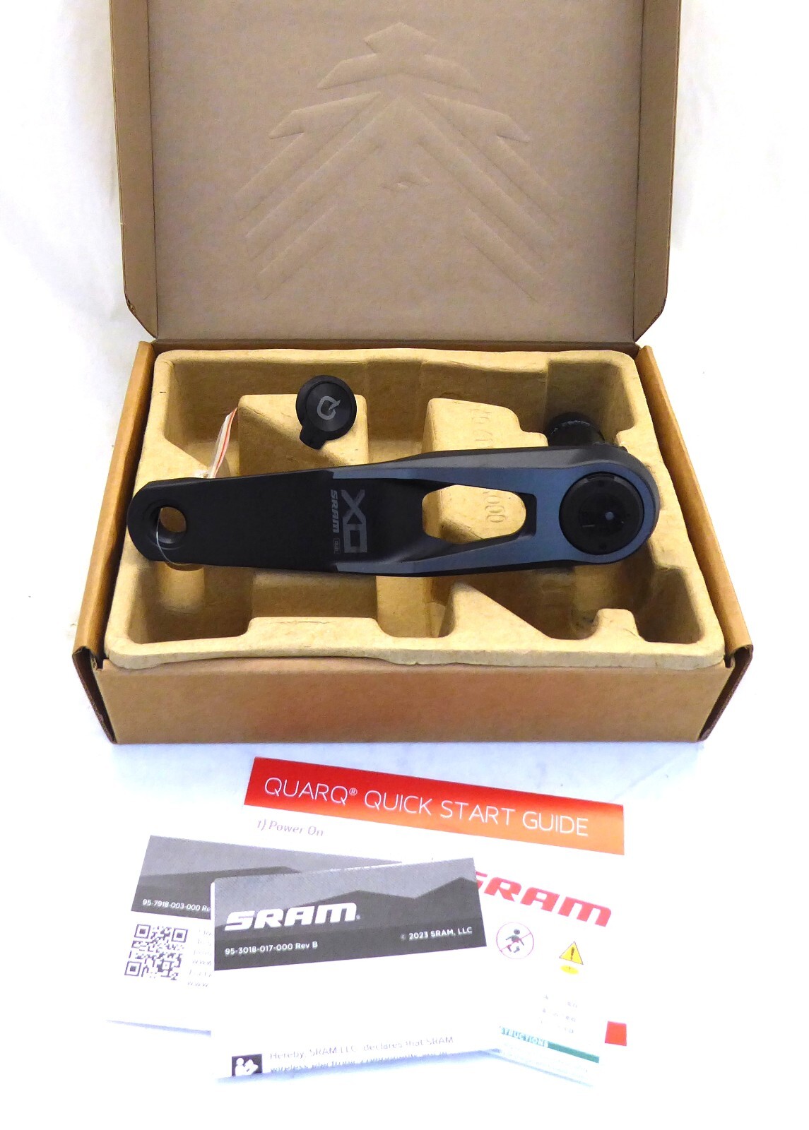 SRAM X0 Eagle T-Type AXS Wide Left Crank Arm with Power Meter Spindle – 170mm