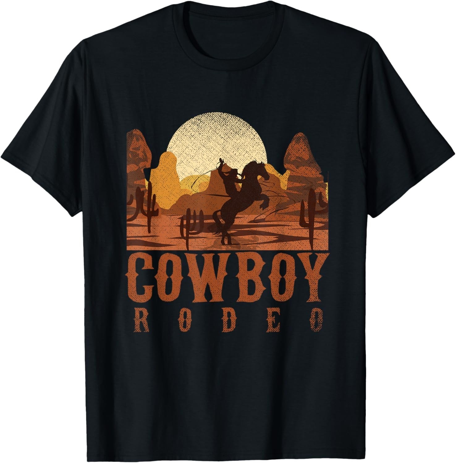 Cowboy Rodeo Western Texan Gift Horseback Riding Cowboy T-Shirt gallery