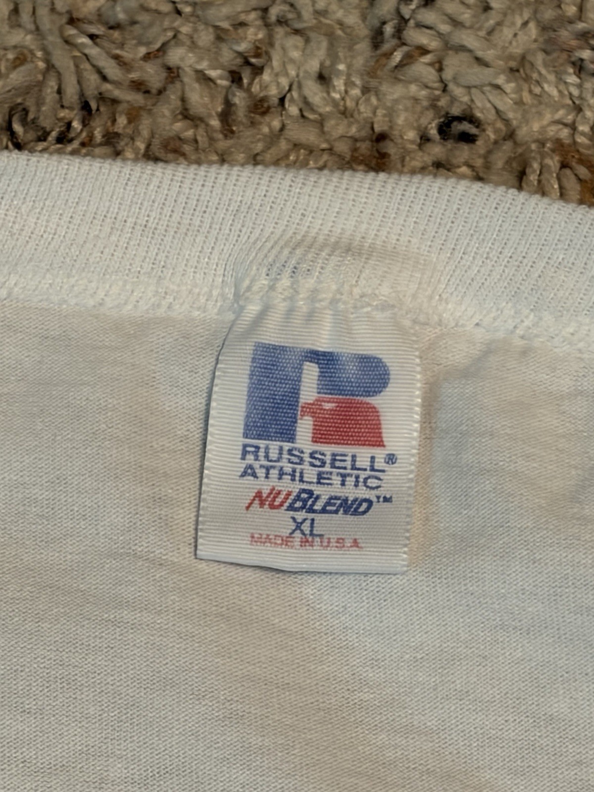 Baltimore County Track & Field 2000 Russell Athletics NuBlend XL T Shirt VTG gallery