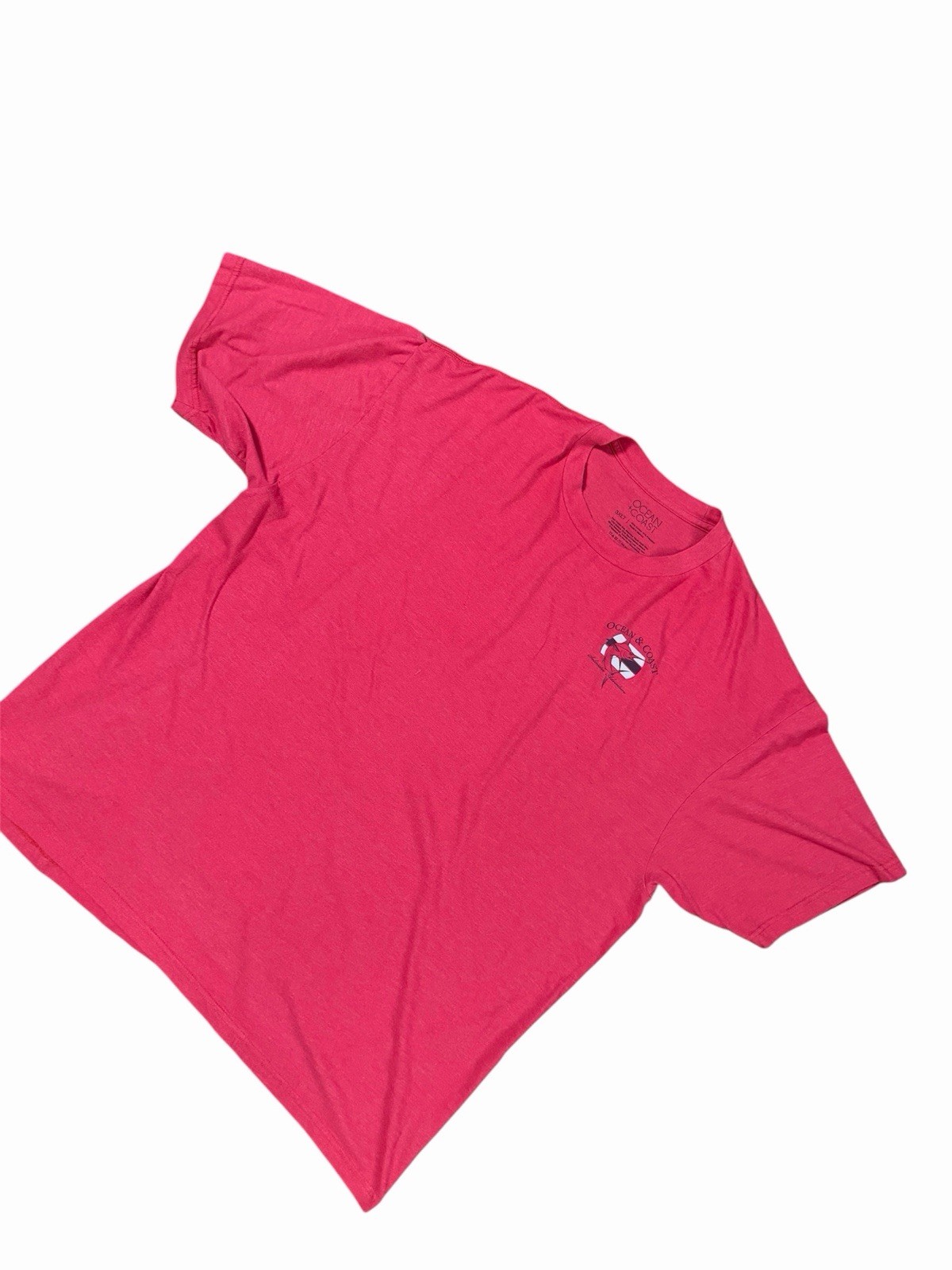 Ocean + Coast Saltwater Adventure Mens Swordfish Red T-shirt Size 3XLT gallery