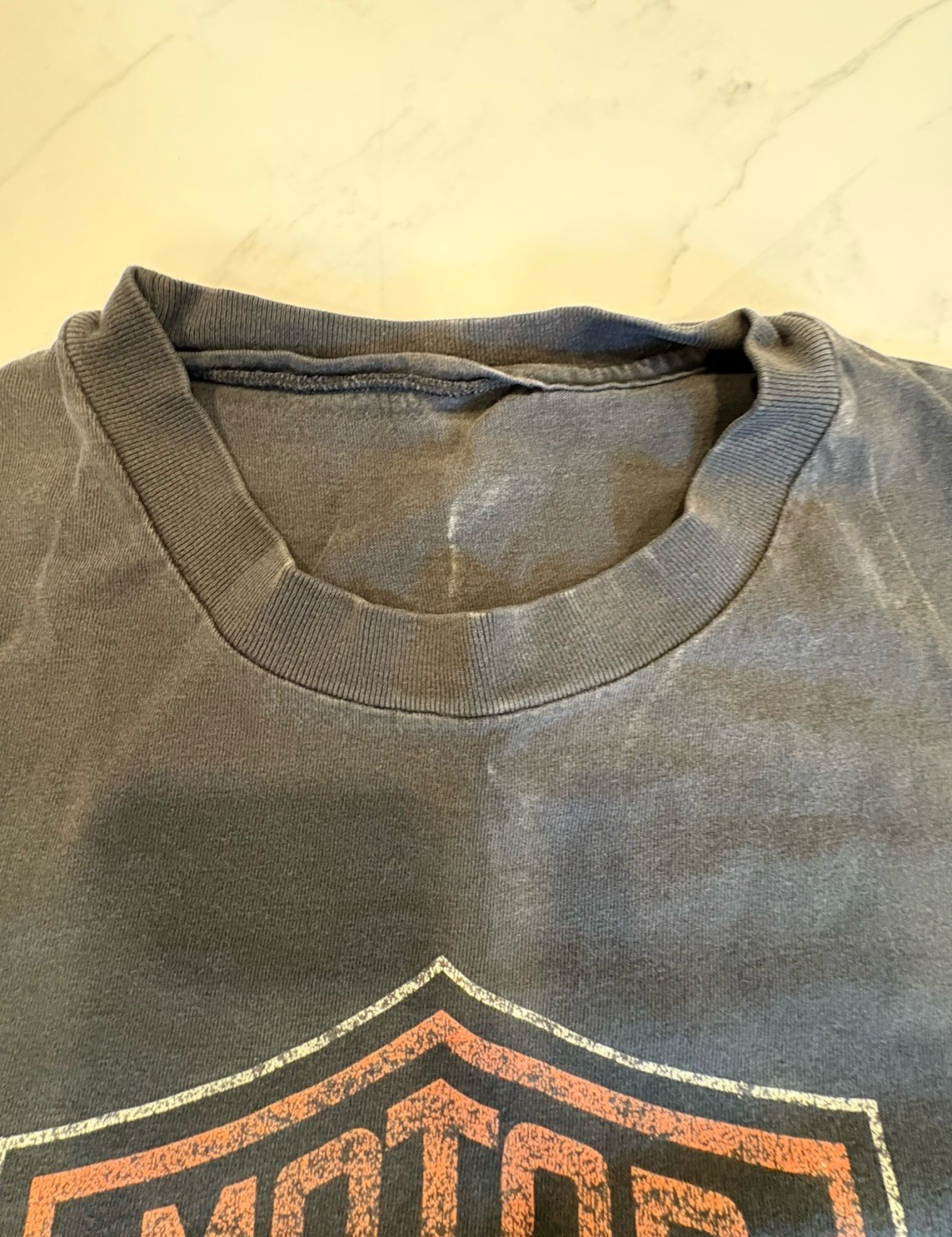VTG ‘98 Harley-Davidson Motorcycles Badge Logo T-shirt Sz L Black Biker Chopper gallery
