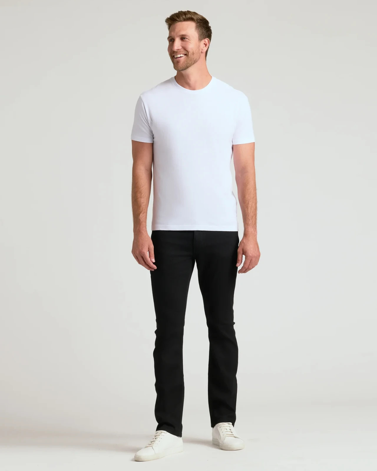 True Classic Crew Neck (White) Large gallery