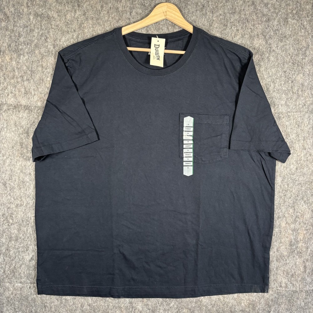 Duluth Trading Co Standard Fit Un-Longtail Pocket T-Shirt Men’s XXL Blue