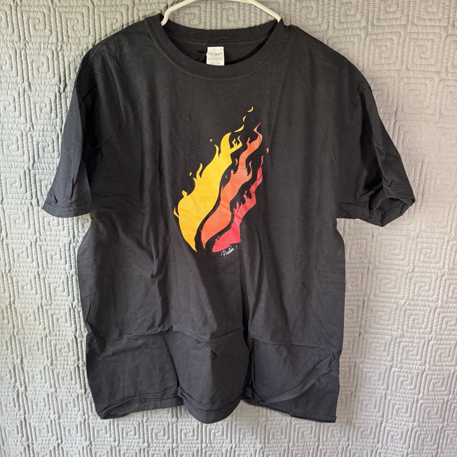 Gildan Softstyle T-Shirt Men’s Xl Black Ring Spun Preston Playz 100% Cotton gallery