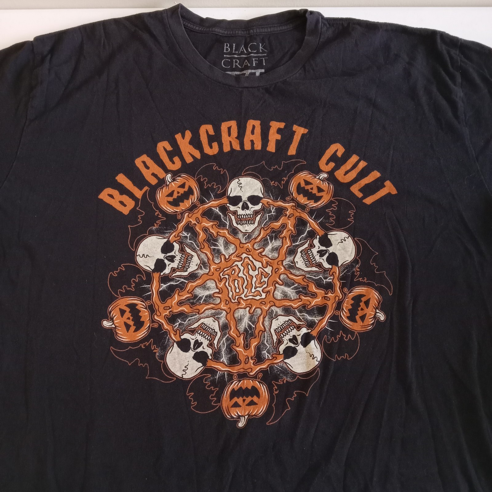 Black Craft Cult XXL /2XL T Shirt Pentagram & Skulls Blackcraft Cult 26" x 30" gallery