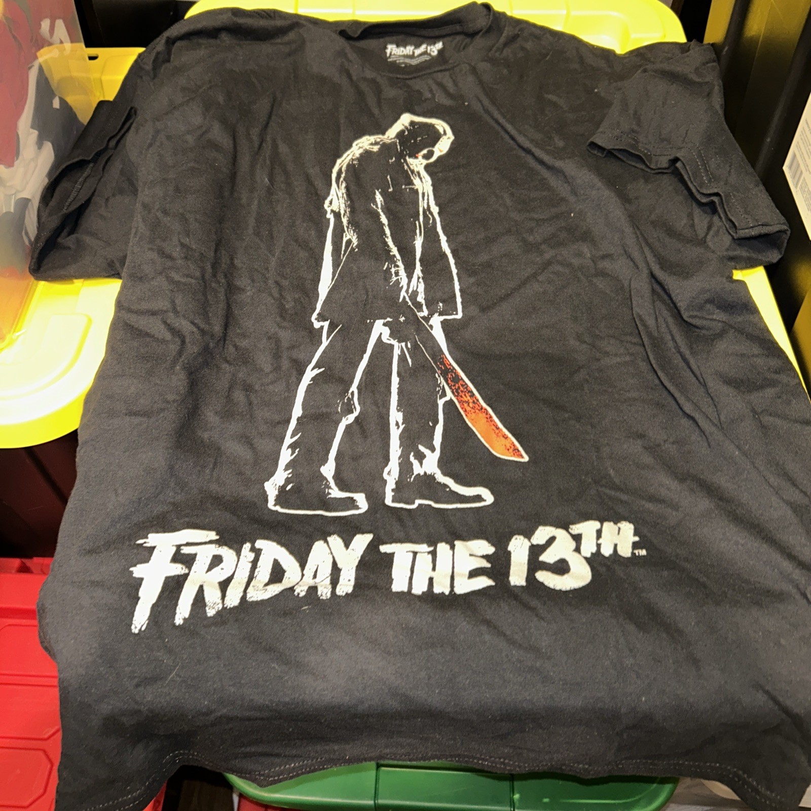 Friday the 13th t shirt By Mad Engine Sz XXL gallery