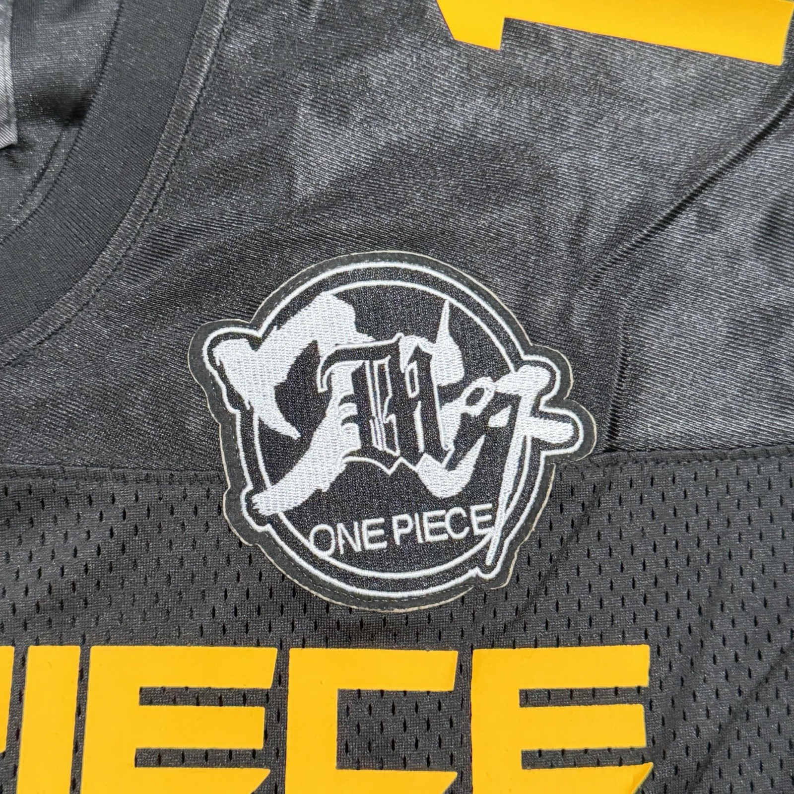 DIM MAK X ONE PIECE - Straw hat crew JERSEY BLACK YELLOW SIZE S gallery
