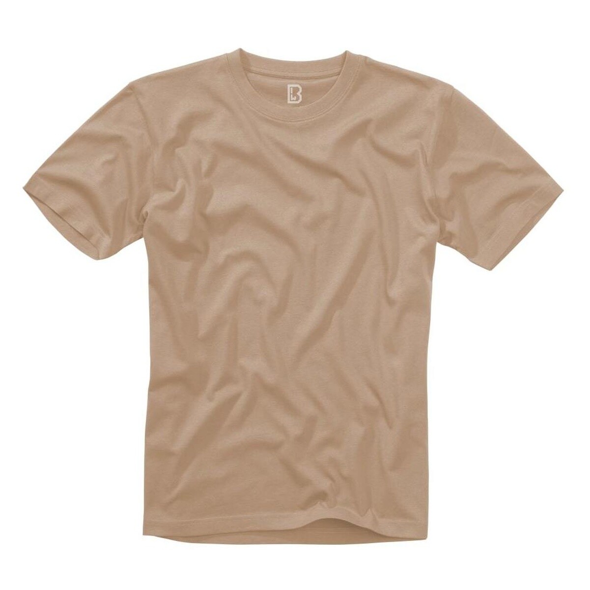 BRANDIT INDIVIDUAL WEAR Men's Essential Beige T-Shirt (4200-20003) gallery