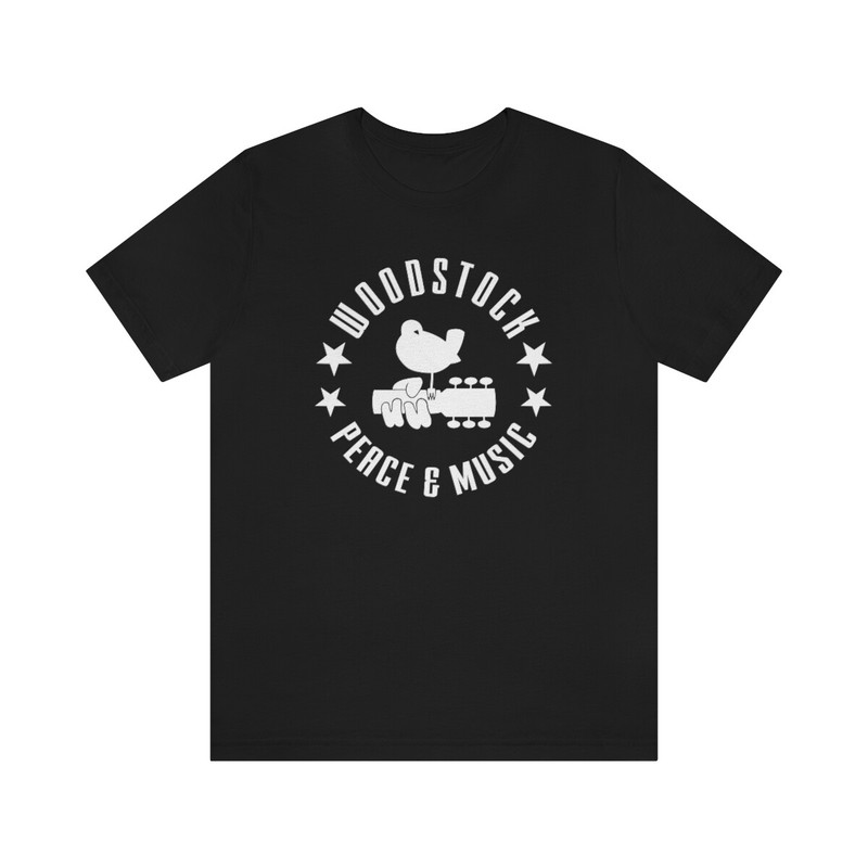 Woodstock Peace and love T-Shirt – Woodstock 1969 Tshirt – Unisex Tee