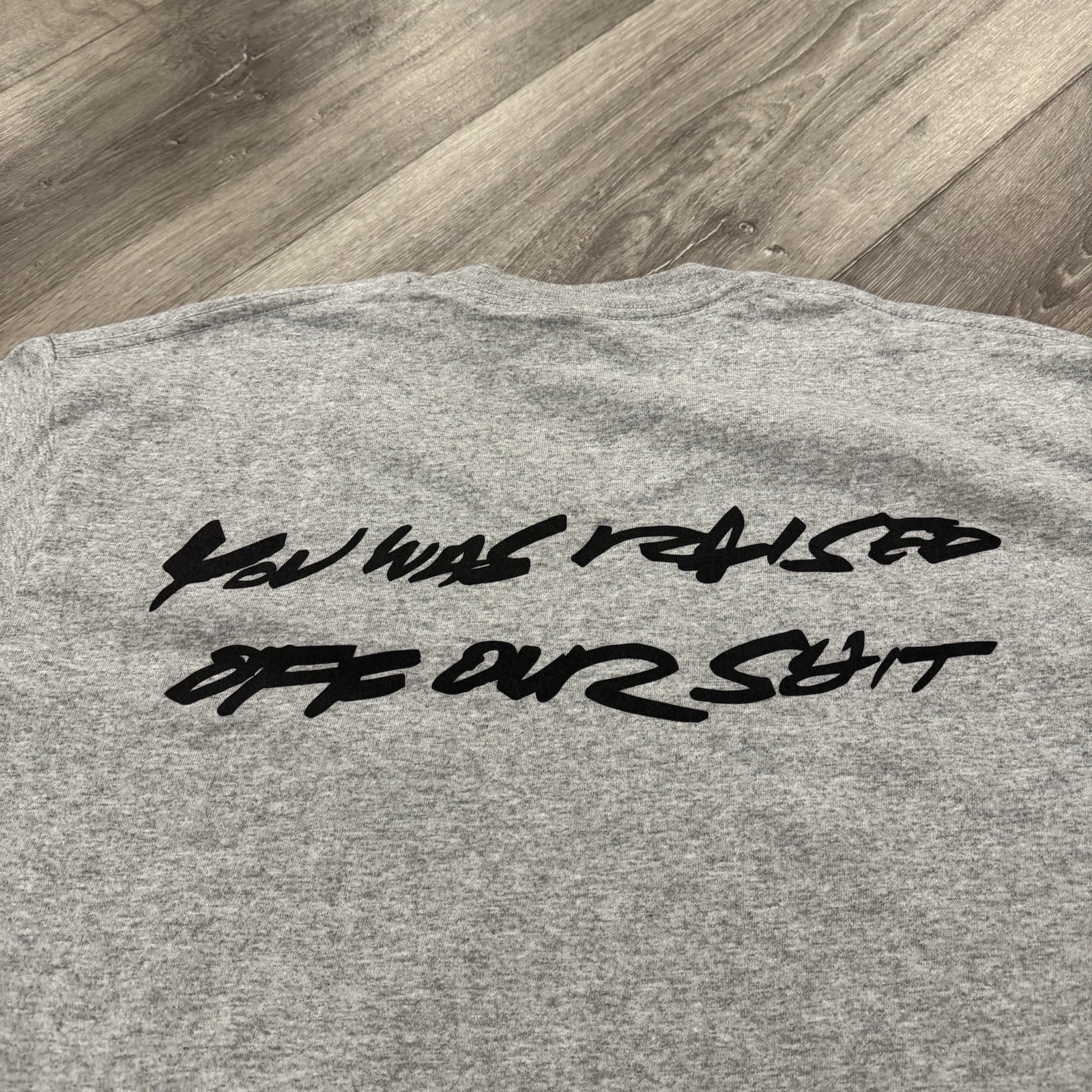 Supreme SS24 ‘Futura’ Box Logo Tee Mens Medium Gray Black gallery