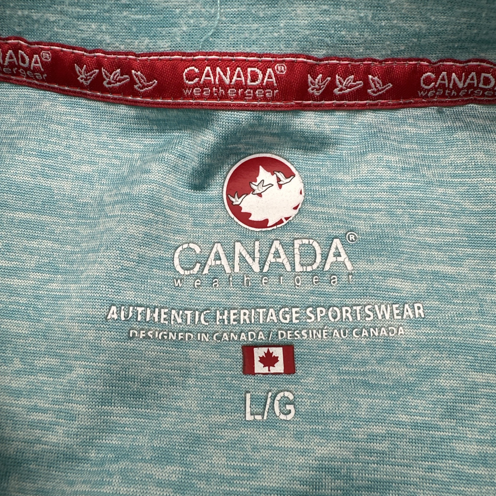 Canada Weather Gear T-shirt Men Large Blue Pocket Logo …#23293 gallery