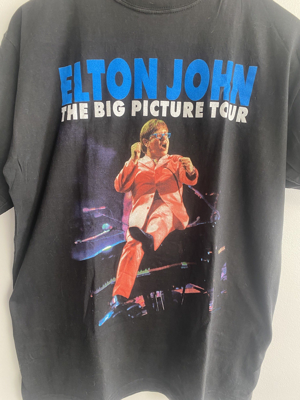 Elton John Vintage 1998 Big Picture Tour T Shirt Medium BG gallery