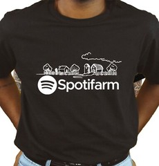 Spotifarm Unisex T Shirt – Novelty Farming Apparel Clothing Humour Gift Original