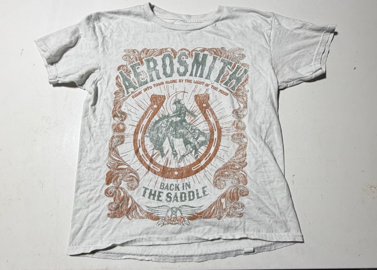 Aerosmith Back in the Saddle Graphic T-Shirt gallery