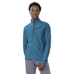 Obermeyer Flex 1/4 Quarter Zip Base Layer Top Men’s Teal Blue Agave Small S