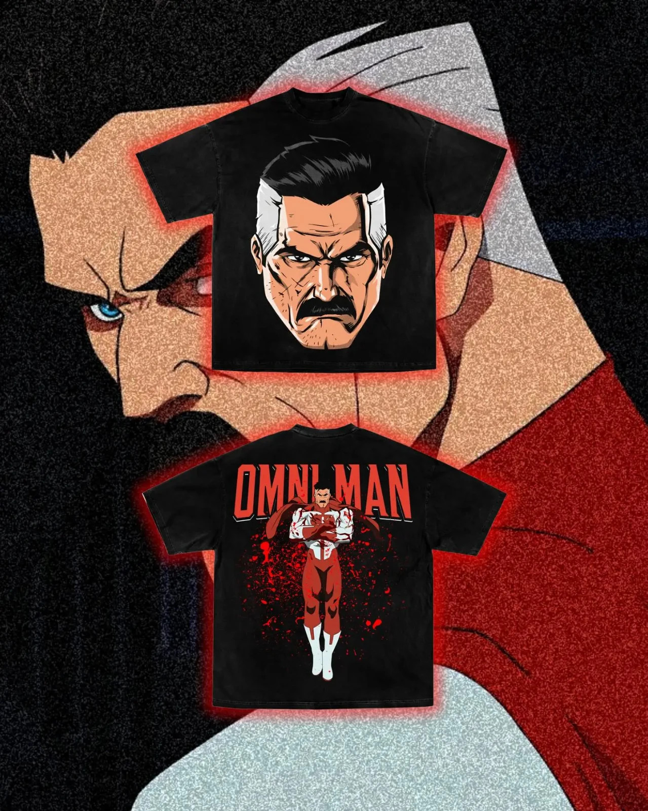 COLLECTION Invincible Character Graphic T-Shirt Vintage Superhero Streetwear Tee gallery
