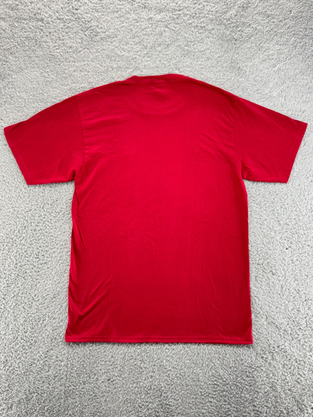 Port & Company Men's Minnesota Tee T Shirt Cranberry Red Size Medium Yellow gallery