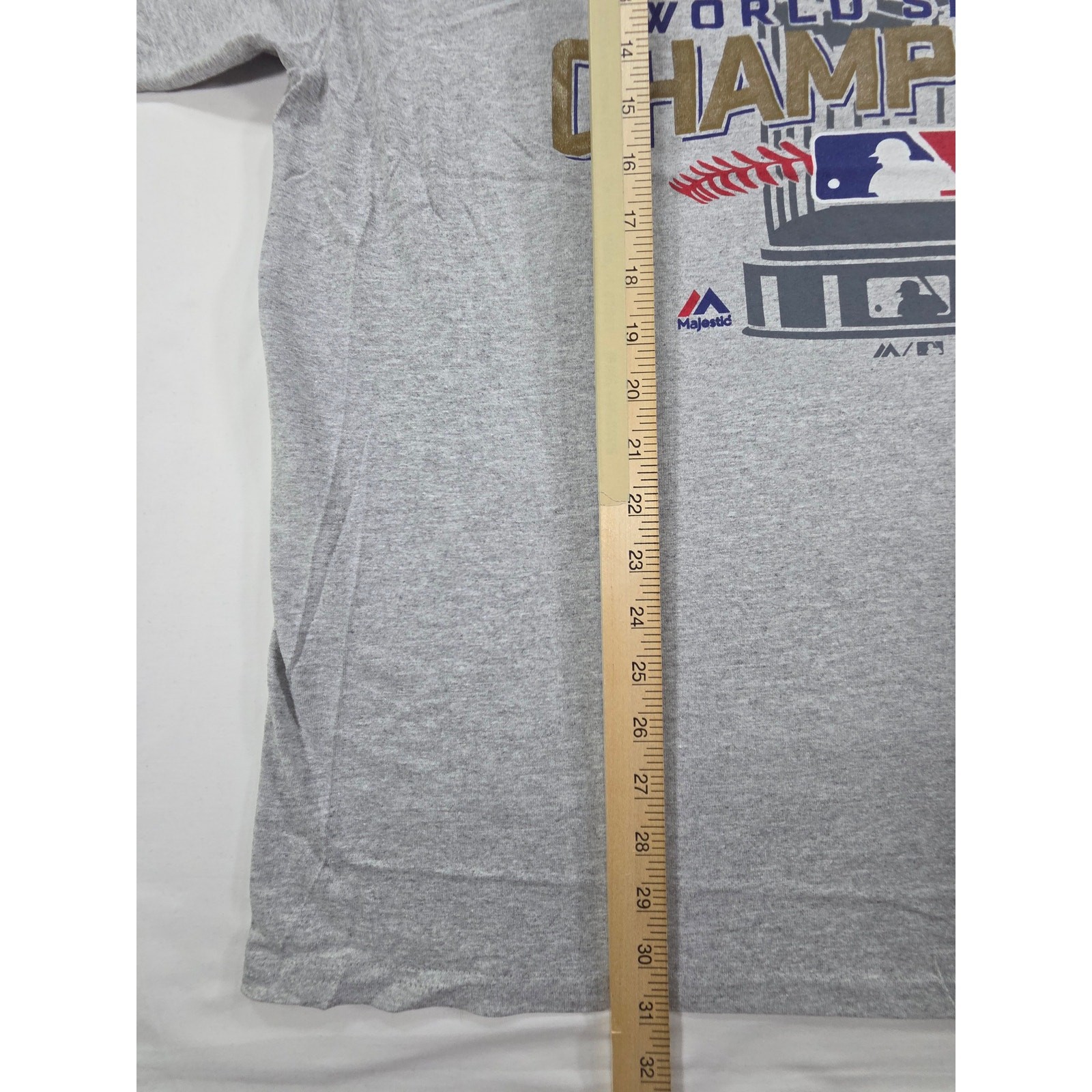 Port & Company Cubs 2016 World Series Champions Gray T-Shirt XL MLB gallery