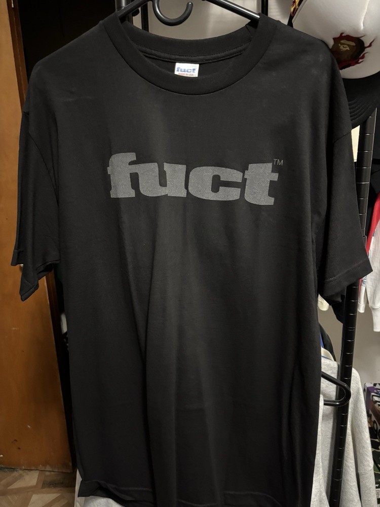 FUCT FTP Pop-up Exclusive Tee Large New 3M fuckthepopulation Minor Hanger Flaw