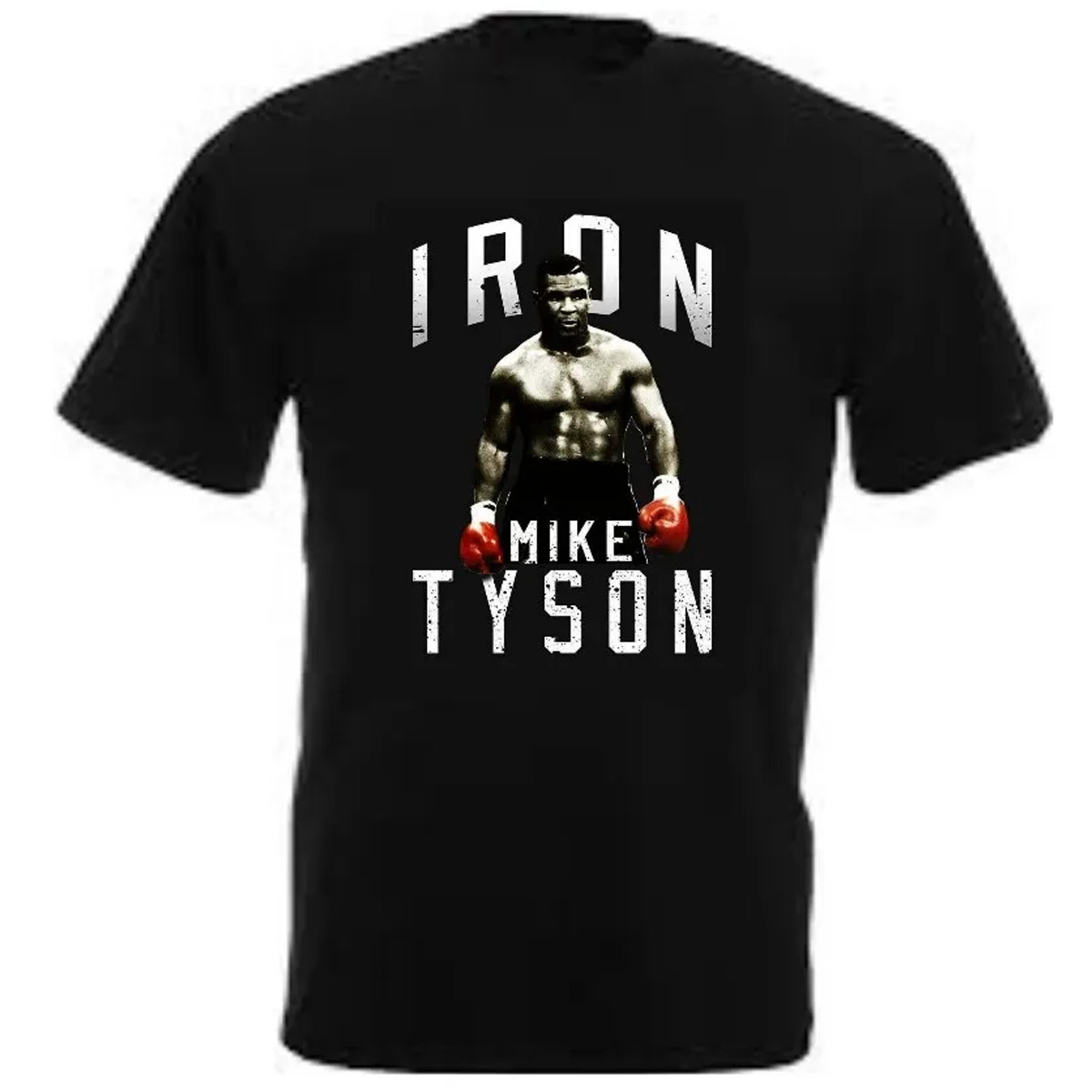 Mike Tyson BOXING black T-shirt short sleeve All sizes Unisex 1F612 gallery