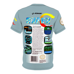 Super C 1990 NES Retro Vintage Nintendo Video Game Cover T-Shirt
