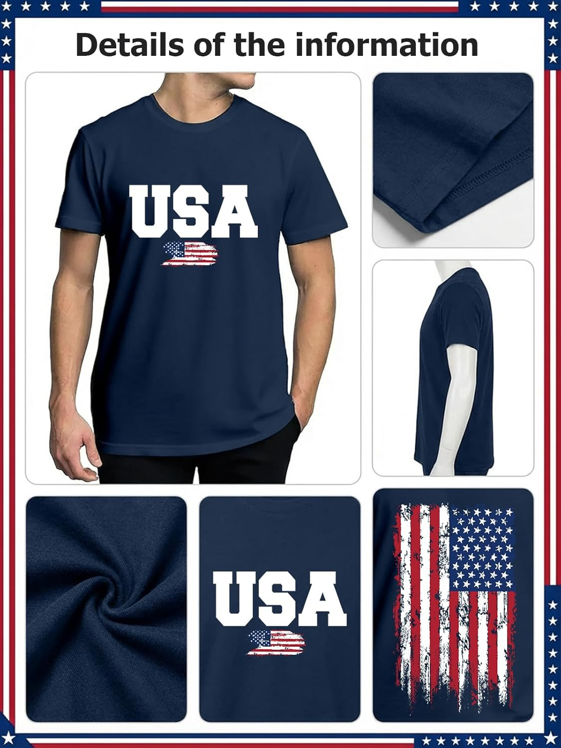 250th Anniversary USA Shirts for Men Shirt American Flag Graphic gallery