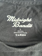 Midnight Bandit “It’s A Good To Take A Break” T-Shirt. Size Large