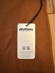 DRUTHERS NYC Men’s Classic Organic Cotton T-Shirt Size S Terra Cotta NWT
